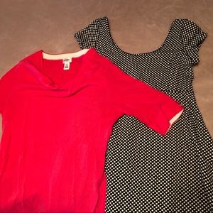 2 Adorable Maternity Shirts!